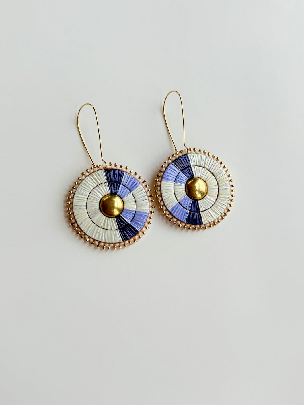 Porcupine Quill 2-Band Earrings + 1 +